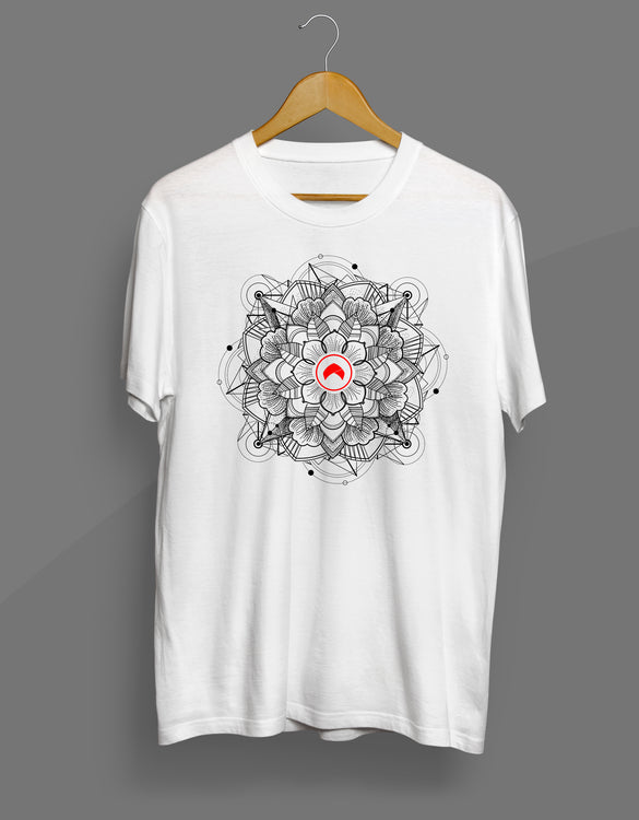 Mandala White T-Shirt